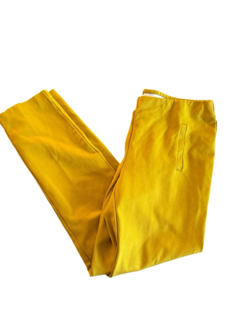 Women's Jules & Leopold Muatard Yellow Trousers S
